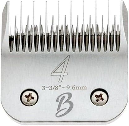 Bucchelli Detachable A Series 4 Blade Dog Grooming Skip Tooth Cuts Length 3 3/8" - 9.6mm Japanese High Carbon Steel Dog Grooming Blade Supplies | Detachable Blade Clippers (Compatible A5 Series(B4)