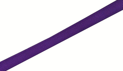 Nylon Dog Leash 4 Ft 5 Feet 6 Foot Long, Walking Training Dog Leashes for Medium Large Dogs, 1 Inch Wide (5/8" X 6 ft, Purple)