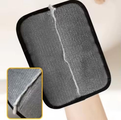 2 Pack Electrostatic Pet Hair Removal Glove for Dogs and Cats Reusable Pet Hair Remover Tool for Bed Carpets Clothing Couch Car Seats Mitts with Strong Grip Pet Hair Fur Removal Gloves Easy Grip