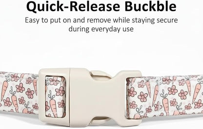 Small Dog Collar, Cute Spring Pattern for Small Dogs, Cute Dog Collar, S