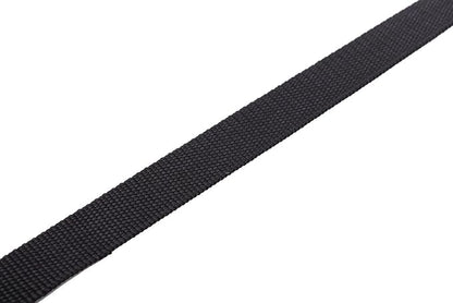 Nylon Dog Leash 4 Ft 5 Feet 6 Foot Long, Walking Training Dog Leashes for Medium Large Dogs, 1 Inch Wide (3/4" X 6 ft, Black)