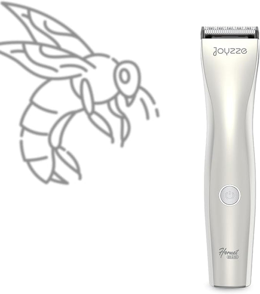 JOYZZE Hornet Mini Trimmer - Compact and Portable Pet Trimming Dog Clippers for Grooming - Low Noise, Rechargeable Cordless Pet Hair Grooming Clippers
