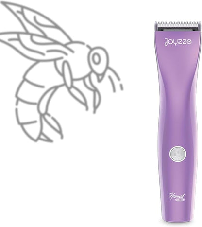 JOYZZE Hornet Mini Purple - Compact and Portable Pet Trimming Dog Clippers with Sharp Blades for Precise Trims, Ideal for Grooming on-the-go