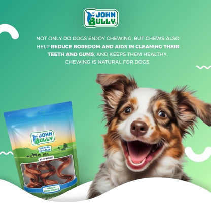 john bully Collagen Spring 5"-6", The Best Option for Your Dog, 100% Natural, Rich in Protein, Highly Digestible, Gluten Free,Premium Grade Quality,Odor Free The Real Collagen