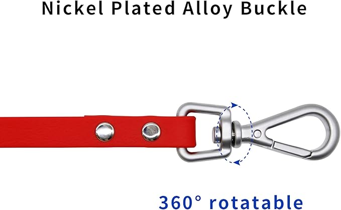 Long Dog Leash Waterproof Recall Training Lead Outdoor Long Line Great for Training, Beach, Play, Camping, or Backyard