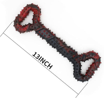 Dog Toys for Aggressive Chewers Large Dog Toys with Convex Design Natural Rubber Tug-of-war Toy for Energetic Dogs Medium Large Dogs Tooth Clean