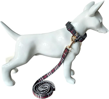 SuperBuddy Dog Collar and Leash,Breathable Adjustable Dog Collar-Safe Buckle-Collars for Small Medium Large Pet