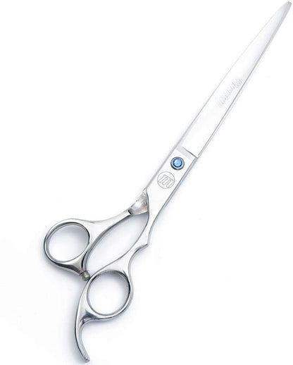 Professional Dog Scissors Set, 7 Inch/8 Inch Curved Chunkers & Thinning Shears with Grooming Comb