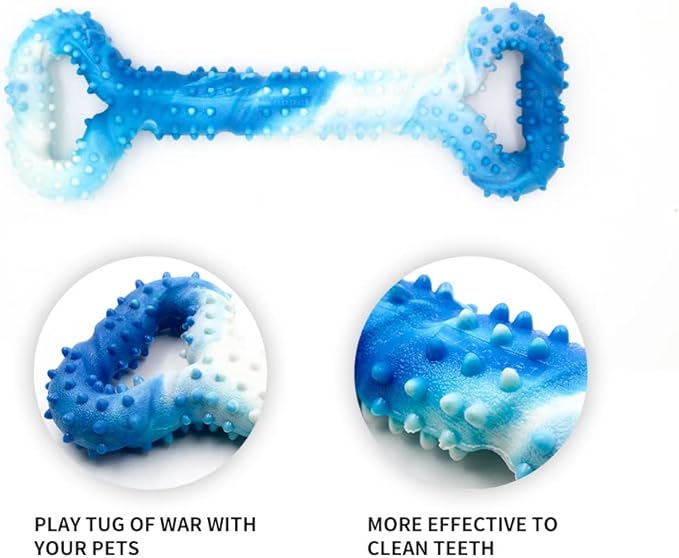 Dog Toys for Aggressive Chewers Large Dog Toys with Convex Design Natural Rubber Tug-of-war Toy for Energetic Dogs Medium Large Dogs Tooth Clean