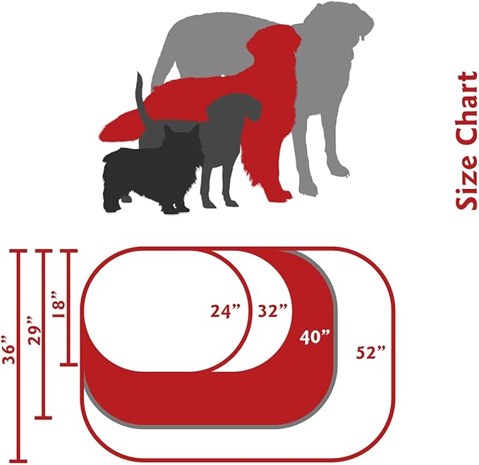 Majestic Pet 40 Inch Bagel Calming Dog Bed Washable – Cozy Soft Round Dog Bed with Spine Support for Dogs to Rest Their Head - Fluffy Donut Puppy Mat 40x29x9 (Inch) Large – Tan