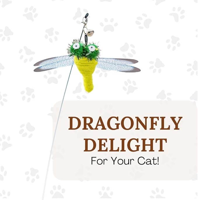 GADGETSOLOGY Cat Toys for Bored Indoor Adult Cats Any Surface Base Wand Stimulation Toys for Indoor Cats Cat Feather Toy Cat Feather Cat Toy Wand Juguetes para Gatos Activos Juegos para Gatos