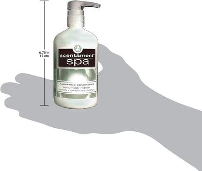 Best Shot Scentament Spa Fortifying Puppy Conditioner, Ideal Skin Care Product, for Deep Cortex Conditioning, Cucumber Melon, 16 Ounces