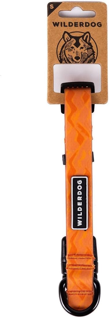 Wilderdog Waterproof Dog Collar - Repels Water & Dirt - Small 11"-15" - Terracotta