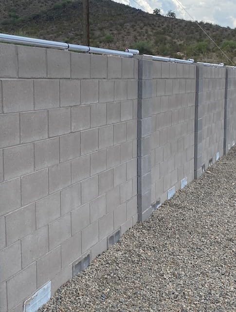 Coyote Roller 8 Foot Kit - Keep Pets Contained, Coyotes Out - Cats, Dogs, Coyotes - Block/Mason