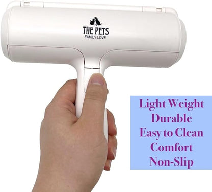 Pet Hair Removal Tool for Couches - Remove Dog & Cat Hair from Furniture - Reusable Fur Trapping Brush That Effectively Extracts Animal Hair from Upholstery