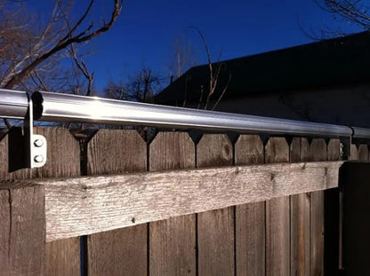 Coyote Roller 8 Foot Kit - Keep Pets Contained, Coyotes Out - Cats, Dogs, Coyotes - Wood Dog Ear
