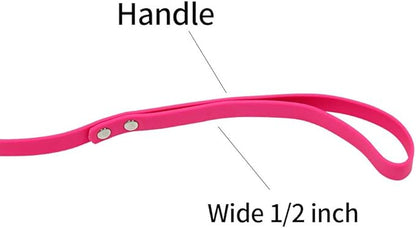 Long Dog Leash Waterproof Recall Training Lead Outdoor Long Line Great for Training, Beach, Play, Camping, or Backyard