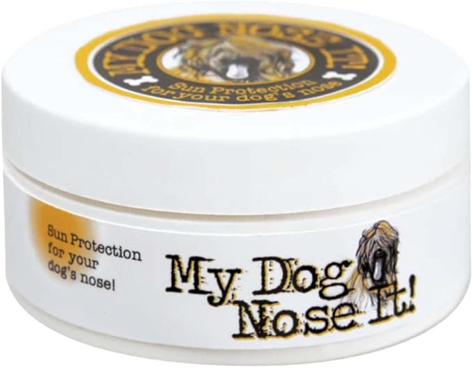 Moisturizing Sun Protection Balm for Dogs Noses - Protect Your Dog from Harmful UVA/UVB Rays (2.75oz)