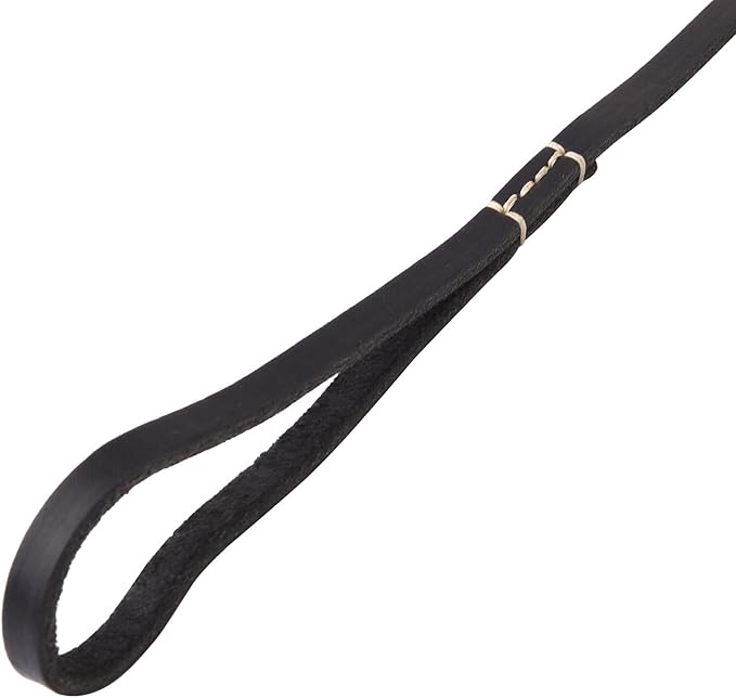 Dog Leash, 4ft 5ft 6ft Geniune Leather Dog Leash for Small Dogs, Dog Training Walking Running Black