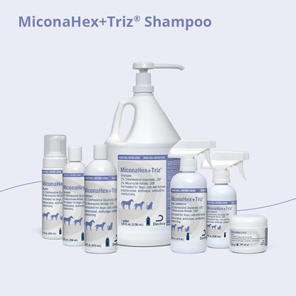 MiconaHex+Triz Shampoo for Dogs, Cats and Horses, 16 oz, Unscented