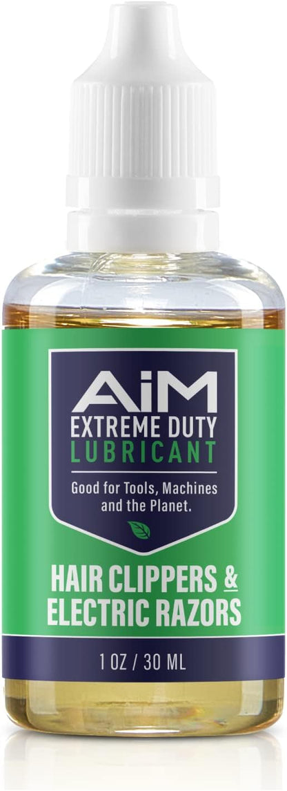 PlanetSafe Lubricants AiM - Pet/Dog & Cat Safe Lubrication Spray for Clipper Blades & Shears - 1 oz - Grooming Oil That Extends Blade Life, Prevents Heat Buildup - Non Silicone - Made in The USA!