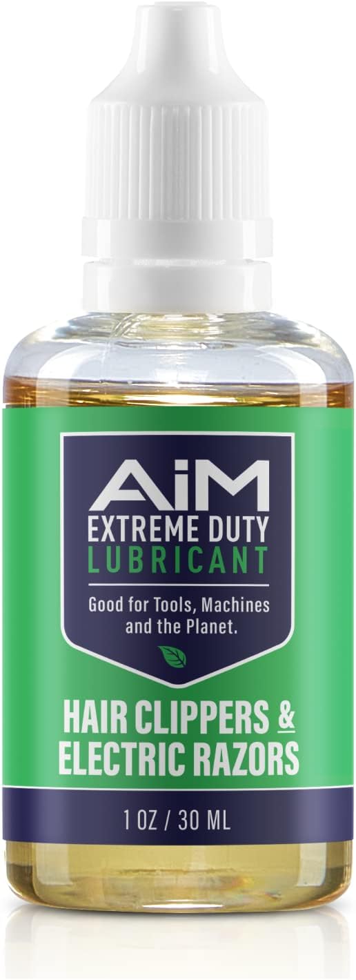 PlanetSafe Lubricants AiM - Pet/Dog & Cat Safe Lubrication Spray for Clipper Blades & Shears - 1 oz - Grooming Oil That Extends Blade Life, Prevents Heat Buildup - Non Silicone - Made in The USA!