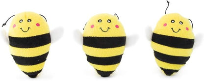 ZippyPaws Burrow- Interactive Dog & Puppy Toys for Boredom, Stimulating Pet Products to Keep Them Busy, Hide & Seek Plush Puzzles, Squeaky Toy for Enrichment, for Small & Medium Dogs- Honey Pot
