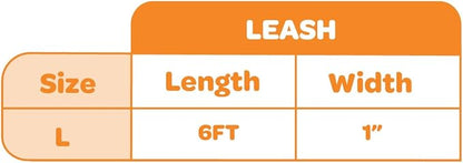 Best Pet Supplies Voyager Reflective Dog Leash or Collar with Neoprene Handle, for Small, Medium, and Large Breed Puppies, Cute and Heavy Duty for Walking, Running and Training - Purple Leash, L