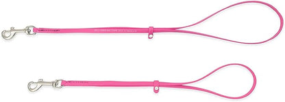 Jelly Pet Grooming Loop for Dogs | Fits Most Pet Grooming Tubs/Tables | Easy to Clean, Waterproof & Durable Noose Loop | Stronger Than Leather | Made in The USA (1/2'' x 24'', Hot Pink)
