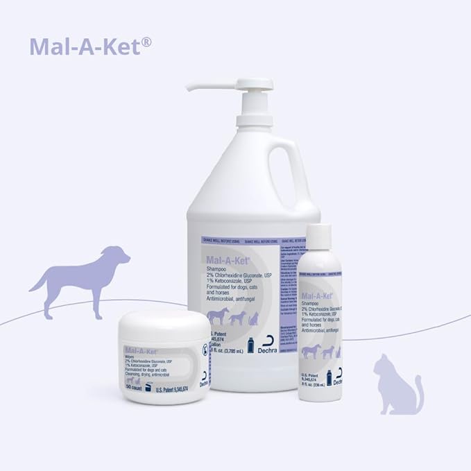 Mal-A-Ket Wipes, 2.25" Round, 50 Count jar