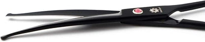 Dream Reach 7.0 Inches Professional Pet Cat Dog Grooming Shears Scissors, Straight, Curved, Thinning/Blending/Chunking Scissors Kit (Upwrap Cutting)
