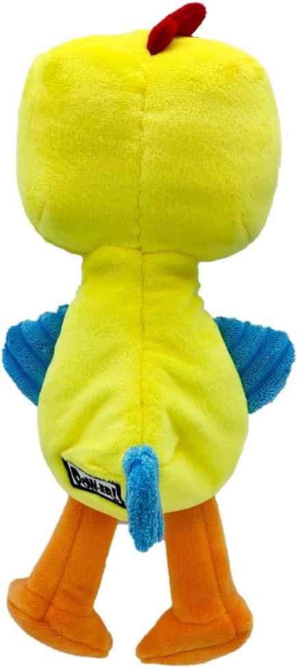 Huxley & Kent Slappies for Dogs | Squeak & Shake Dog Toy | No Stuff Tummy with Squeaky TPR Ball in Head | Simulates Hunting Nature for Dogs (Kernal, Small)