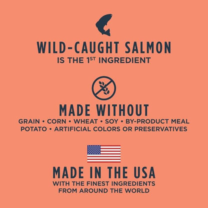 Instinct Raw Boost, Natural Dry Cat Food with Freeze Dried Pieces, High Protein, Grain Free Recipe - Real Salmon, 4.5 lb. Bag
