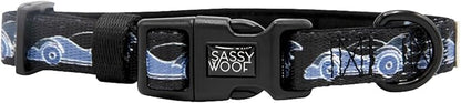 Sassy Woof Dog Collar Batman™ - S, Adjustable, Durable, Comfortable and Stylish Pet Accessories for Small Dogs - Officially Licensed