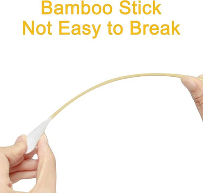 Egaageoi 200 Count Large Cotton Swabs for Dogs & Cats (6 Inch) | Biodegradable Bamboo Handle Q-Tips for Pet Ear Cleaning | Soft Fragrance-Free Applicators for Ointments & Medication