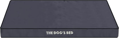 The Dog’s Bed Orthopedic Dog Bed, XL Grey with Black Trim, Waterproof, Supportive Dog Bed with Washable Replaceable Covers, Veterinary Approved