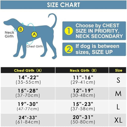 ThinkPet No Pull Harness Breathable Sport Vest with Handle-Dog Harnesses Reflective Adjustable for Medium Large Dogs