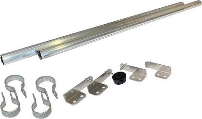Coyote Roller 8 Foot Kit - Keep Pets Contained, Coyotes Out - Cats, Dogs, Coyotes - Chain Link