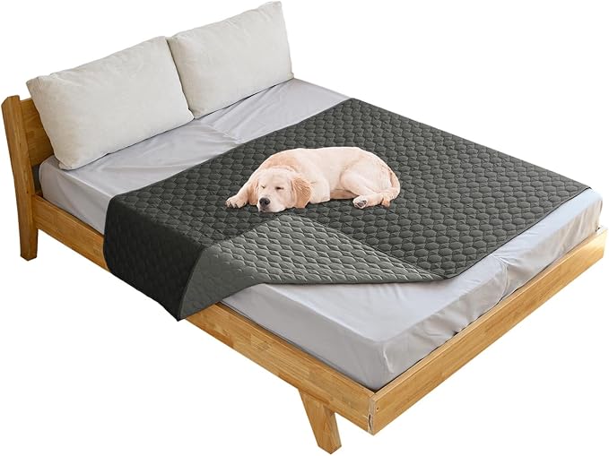 Waterproof Dog Bed Cover - Couch Cover for Pet Anti-Slip Cat Mat Pet Pad Blanket for Sofa Chair Recliner Bed Furniture Protrctor