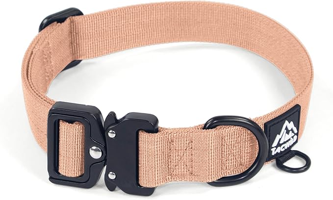 Dog Collar for Large Dogs - Adjustable, Chew Proof Nylon Collar with Metal Quick Release Buckle and D-Ring for Dog Tags (Carolina Blooms, 2XL(1.5''Width, Fit 20''-32''))