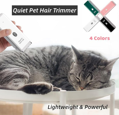 Tileon Blade Replacement & Charged Cable for Pet Hair Trimmers,1 Replacement Blade & 1 Replacement Cable for Dog Shavers