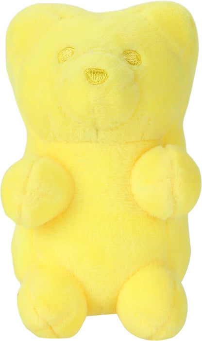 Chomp Haus Gummy Bear – Luxurious Plush Dog Toy with Squeaker, Premium Fabric, Embroidered Details, Designer-Inspired Chew Toy, Fun Gift for Small to Medium Dogs & Dog Lovers