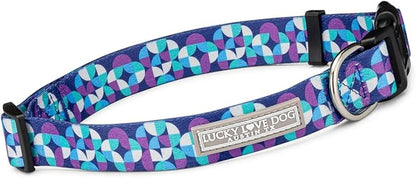 Lucky Love Dog - Adjustable Dog Collar with Easy Click Buckle for Large Dogs, Durable, & Comfortable for Male & Female Dogs, Pet Collar for Puppies & Adult Ones - Jasper, XL