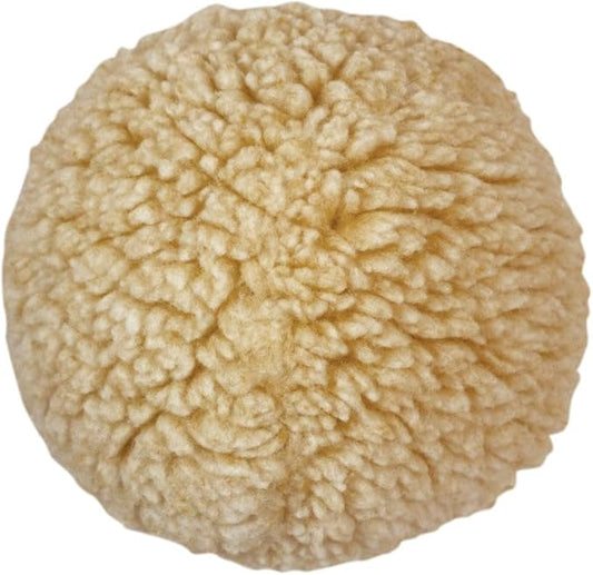 HuggleHounds Plush Ball Dog Toy - Dog Fuzzy Ball Toy, Durable Stuffed Soft Plush for Small and Large Breeds - 4" HuggleFleece, Small
