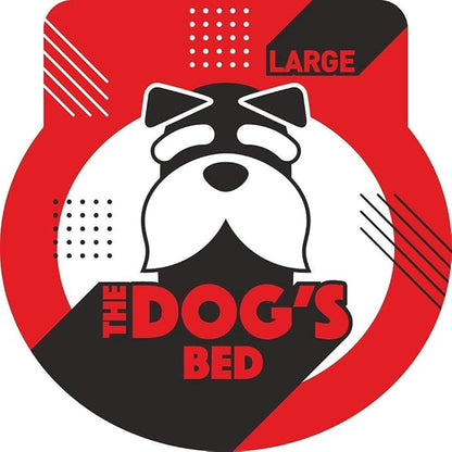 The Dog’s Bed Orthopedic Memory Foam Dog Bed, Large Grey Linen, Pain Relief for Arthritis, Hip & Elbow Dysplasia, Post Surgery, Lameness, Supportive, Waterproof Washable Cover, Veterinary Approved