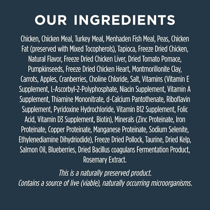 Instinct Raw Boost, Natural Dry Cat Food with Freeze Dried Pieces, High Protein, Grain Free Recipe - Real Chicken, 5 lb. Bag