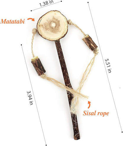 3 PCS Natural Catnip Cat Toys Set - Cat Nip Chew Toy with Silver Vine & Sisal Rope for Kitten Teething, Dental Care, Anxiety Relief - Durable Cat Toy for Indoor Cats, Kittens to Adults