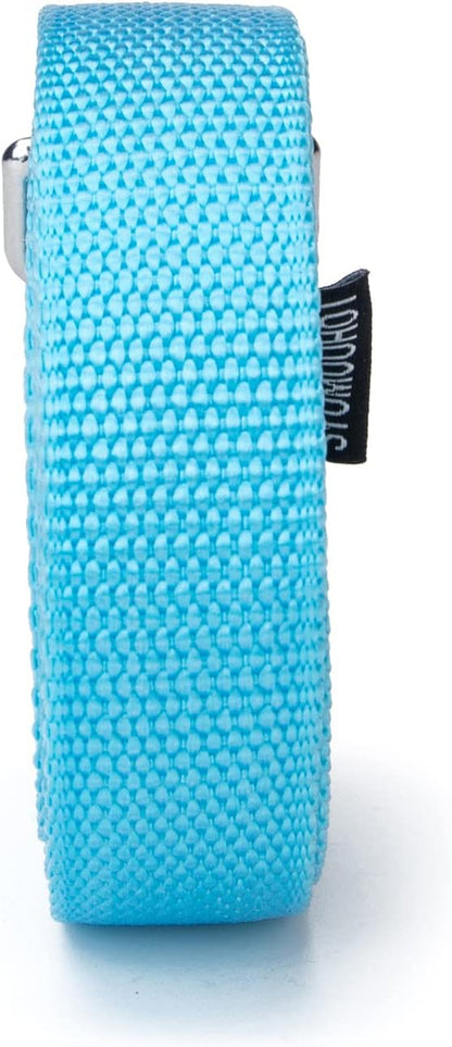 Siumouhoi Strong Durable Nylon Dog Training Leash, 1 Inch Wide Traction Rope, 6 ft Long, for Small and Medium Dog (Mint Blue, 6 Feet)