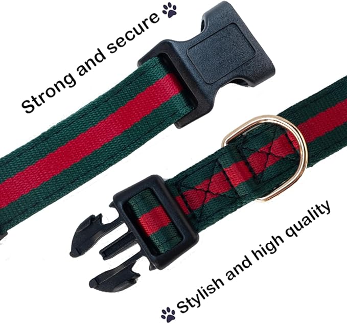 Nobility and Elegant Dog Collar, Comfortable and Durable Pet Collars,Luxury Dog Collars Packing Gift for Puppy Small Dogs