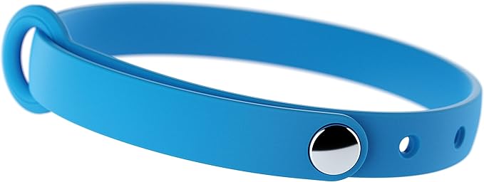 Nuvuq Breakaway Cat Collar - Soft, Comfortable, and Lightweight Safety Buckle Collar with ID Tag Ring for Outdoor Cats and Sensitive Skin Kittens (6 ⅞" to 10 ¼", Blue)